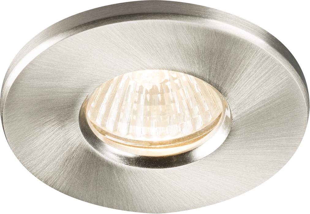 Knightsbridge RDSHCBR IP65 GU10 Recessed Downlight - Brushed Chrome ML Knightsbridge - Sparks Warehouse