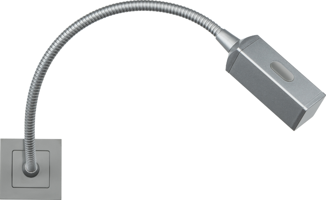 Knightsbridge NETRLGY Modular Reading Light 50 x 50mm - Grey ML Knightsbridge - Sparks Warehouse