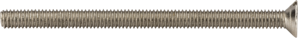 Knightsbridge CSCREW50FN M3.5 x 50mm Flat-Head countersunk electrical socket screw - Nickel Plated ML Knightsbridge - Sparks Warehouse