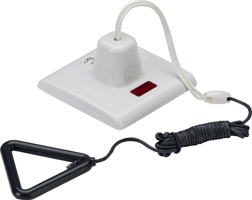 Knightsbridge PM8310N 50A DP pull cord switch [Part M Compliant] Part M Knightsbridge - Sparks Warehouse