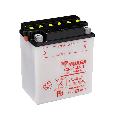 YUASA - 12N11-3A-1(DC) YUASA BATTERY 12V 11AH