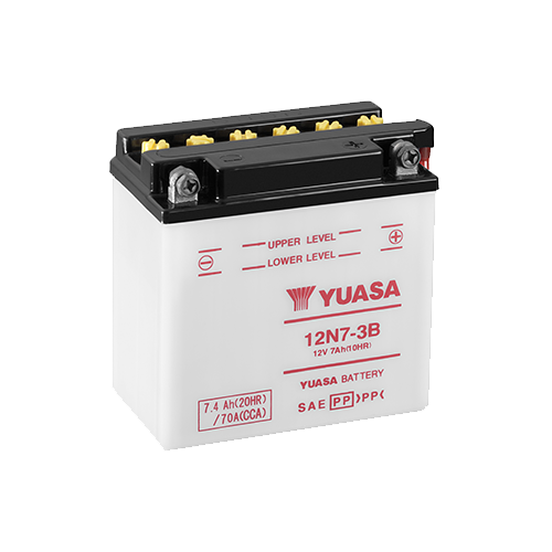 YUASA - 12N7-3B(CP) YUASA BATTERY 12V 7AH