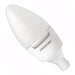 LED Candle 7w Ba15d/SBC 240v Megaman Opal Warm White Dimmable Light Bulb - 143429 - LC0607dv2 LED Lighting Megaman  - Easy Lighbulbs
