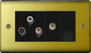 BG NPB68 TV/FM/Sat Screened Socket 1G - BG - Sparks Warehouse
