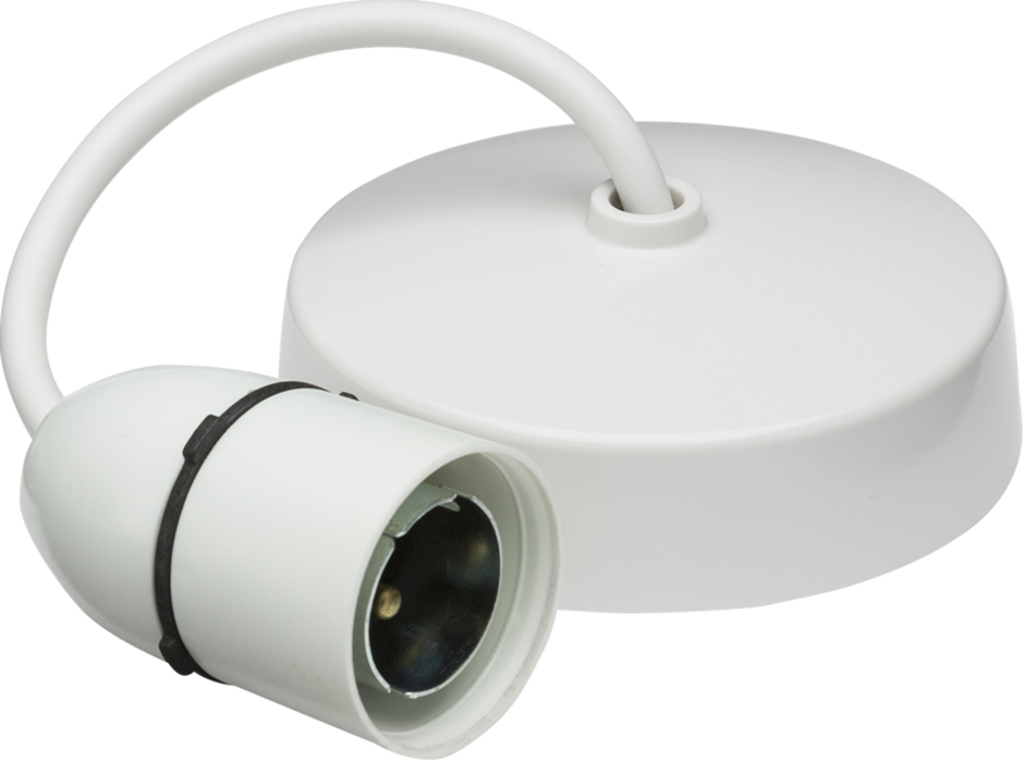 Knightsbridge SN8270 Ceiling Pendant Set 6 inch Flex & 3 inch Base Ceiling Pendant Knightsbridge - Sparks Warehouse