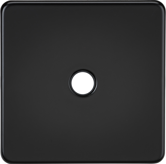 Knightsbridge SF8342MB 20A Flex Outlet Plate - Matt Black