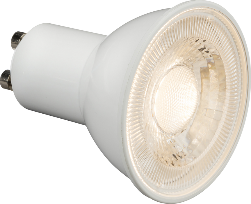 Knightsbridge GU7PDWW 230V 7W GU10 Dimmable LED lamp - 3000K