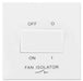 BG Nexus 915 10A FAN ISOLATOR Plate Switch - BG - sparks-warehouse