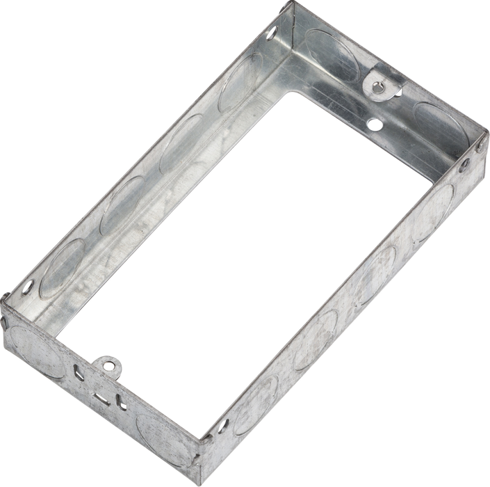 Knightsbridge GSE225 2G 25mm Galvanised Steel Extension Box ML Knightsbridge - Sparks Warehouse