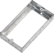 Knightsbridge GSE225 2G 25mm Galvanised Steel Extension Box ML Knightsbridge - Sparks Warehouse
