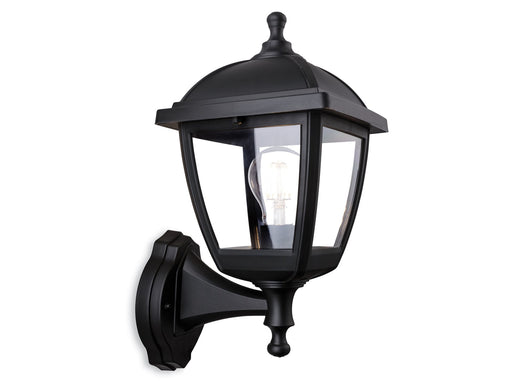 Firstlight 2815BK Palma Resin Lantern - Wall Light Black Firstlight - Sparks Warehouse