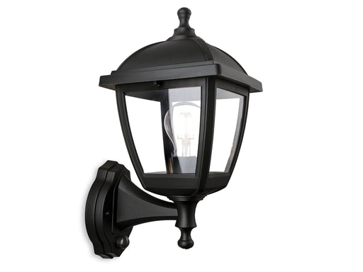 Firstlight 2816BK Palma Resin Lantern - Wall Light with PIR Black Firstlight - Sparks Warehouse