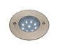 Firstlight 1806WH LED 90mm Walkover Light - Stainless Steel with White LED's - Firstlight - sparks-warehouse