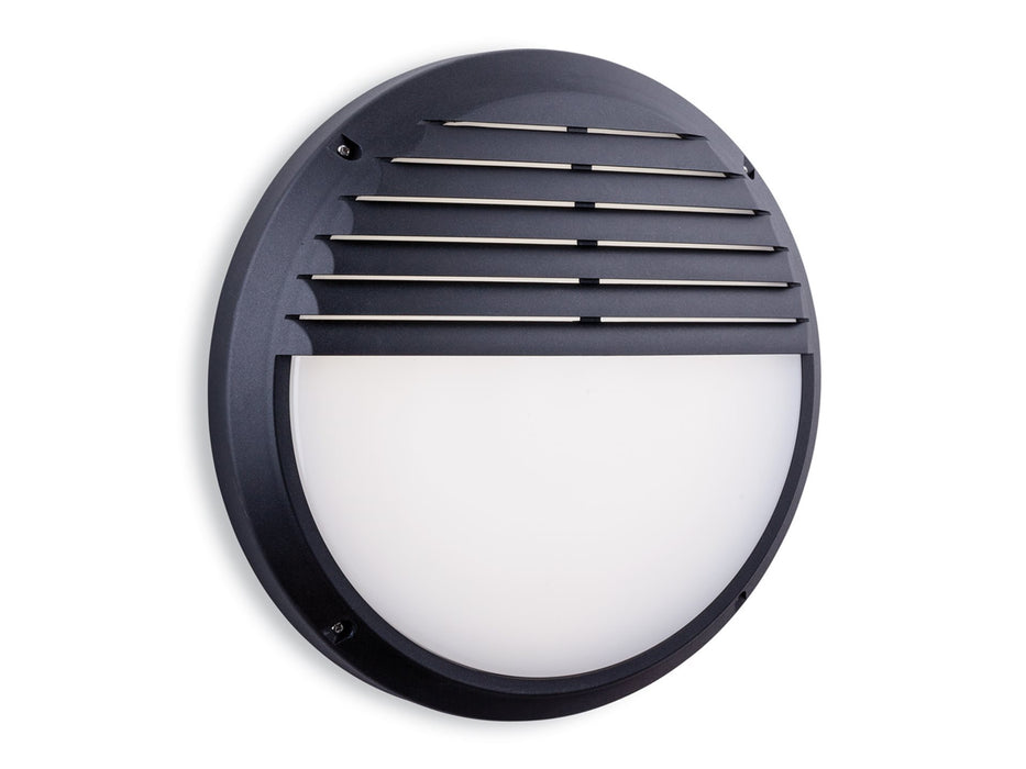 Firstlight 2834BK Luca LED Resin Wall Light Black Firstlight - Sparks Warehouse