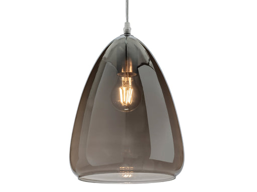Firstlight 2860CH Willis Pendant Chrome with Smoked Glass Firstlight - Sparks Warehouse