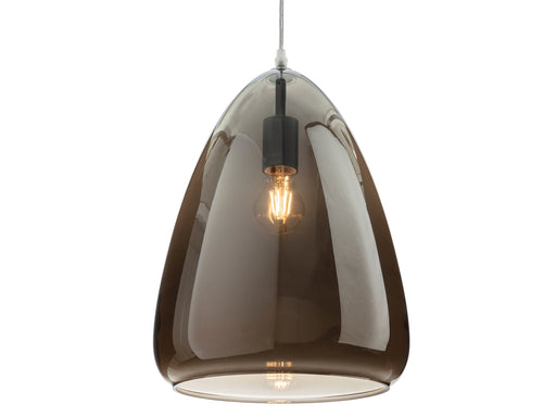 Firstlight 2861CH Willis Pendant Chrome with Smoked Glass Firstlight - Sparks Warehouse