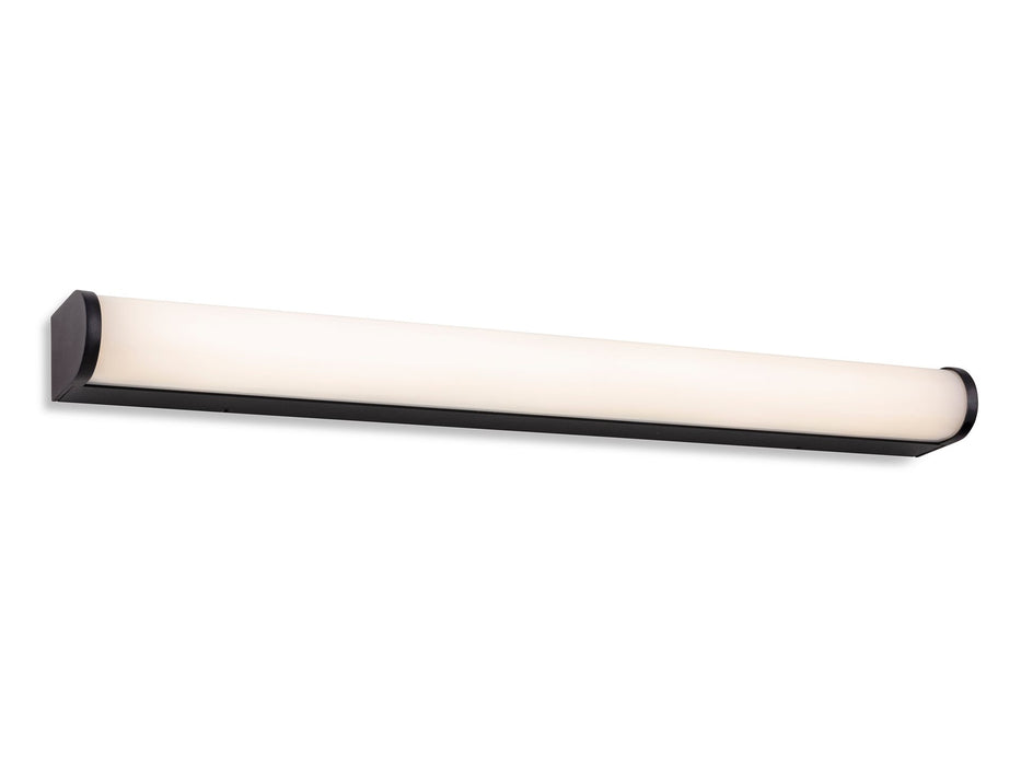 Firstlight 2868BK Bravo LED Wall Light - 600mm Black with Opal White Polycarbonate Diffuser Firstlight - Sparks Warehouse