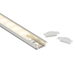 Knightsbridge 1MPRF 1M Aluminium Profile for LED Strip - Recessed Flat LED Strip Lights Knightsbridge - Sparks Warehouse