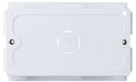 BG CM3CB2 DADO 3 COMPARTMENT TRUNKING 2 Gang BOX - BG - sparks-warehouse
