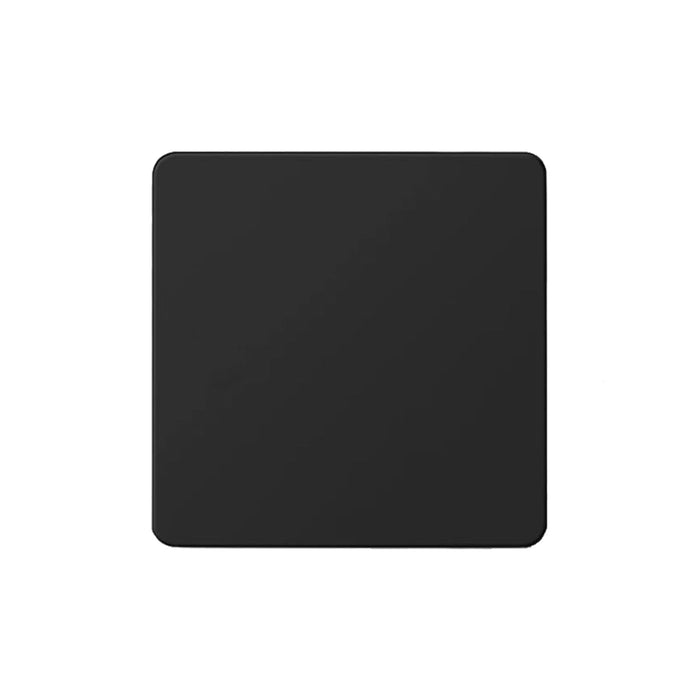 Caradok Matt Black Metal Screwless Panel