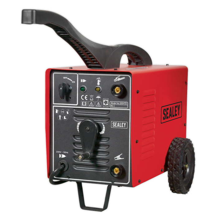 Sealey - 200XTD Arc Welder 200Amp with Accessory Kit Welding & Cutting Sealey - Sparks Warehouse