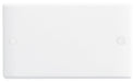 BG Nexus 895 2 Gang Blank Plate - BG - sparks-warehouse