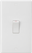 Knightsbridge CU8332W White Curved edge 45A DP switch (large) - White Rocker Light Switches Knightsbridge - Sparks Warehouse
