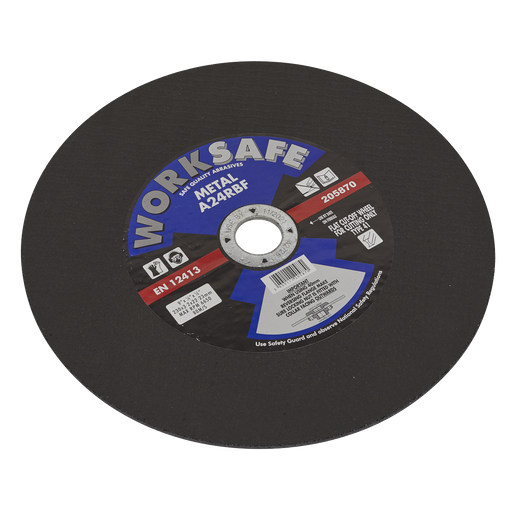 Sealey 205870 - Cutting Disc Flat Metal Ø230 x 3.2 x 22mm Consumables Sealey - Sparks Warehouse