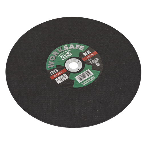 Sealey 205924 - Cutting Disc Flat Stone Ø300 x 3.2 x 20mm Consumables Sealey - Sparks Warehouse
