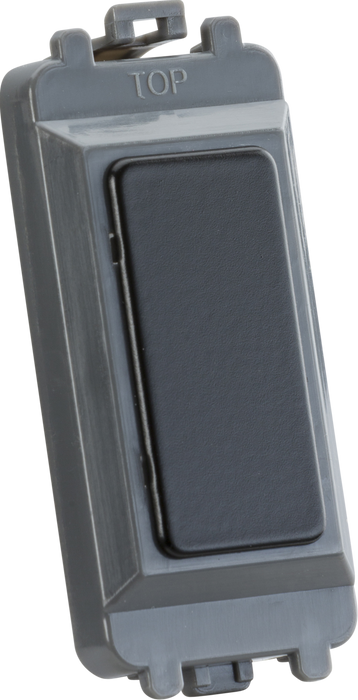 Knightsbridge GDM013MB Blank grid module - Matt Black Knightsbridge Grid Knightsbridge - Sparks Warehouse