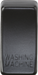 Knightsbridge GDWASHMB Switch cover "marked WASHING MACHINE" - Matt Black Knightsbridge Grid Knightsbridge - Sparks Warehouse
