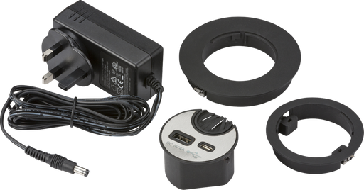 Knightsbridge SK0012 Desk Mount USB Charger Office Sockets Knightsbridge - Sparks Warehouse