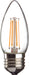 Knightsbridge CLD4ESC 230V 4W LED ES Clear Candle Filament Lamp 2700K Dimmable ML Knightsbridge - Sparks Warehouse