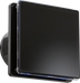 Knightsbridge EX005T LED Backlit   Fan With Overrun Timer - Black Extractor Fan Knightsbridge - Sparks Warehouse