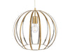 Firstlight 2915AB Lincoln Pendant Antique Brass with Clear Glass Firstlight - Sparks Warehouse
