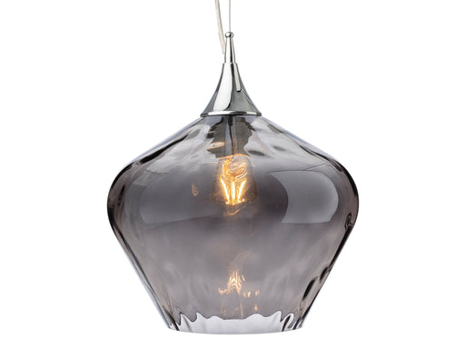 Firstlight 2930SM Titan Pendant Chrome with Smoked Glass Firstlight - Sparks Warehouse
