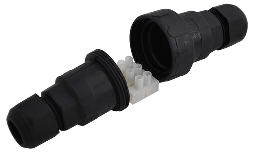 BG Nexus Storm WPCON Black IP67 16amp Weatherproof Inline Connector - BG - sparks-warehouse