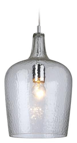 Firstlight 2301CL Glass Pendant - Chrome with Clear Glass - Firstlight - sparks-warehouse