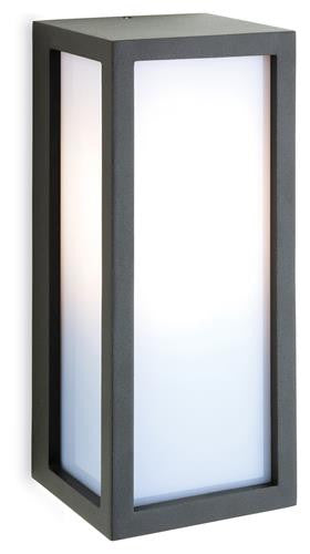 Firstlight 2331GP Warwick Wall Light - Graphite with Opal Diffuser - Firstlight - sparks-warehouse