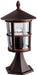 Firstlight 2357BZ Stratford IP44 Outdoor Pillar Lantern - Firstlight - Sparks Warehouse