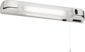 Knightsbridge SL6USBC 230V IP20 6W LED Shaver Light with Dual USB Charger - Chrome ML Knightsbridge - Sparks Warehouse