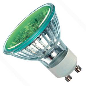 20 LED Green GU10 240v 2W - Bell code 05069 LED Lighting Bell - Sparks Warehouse