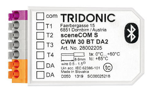 Tridonic 28002205 - sceneCOM S CWM 30 BT DA2