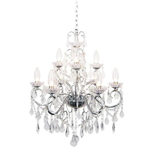 Vela 9 Light Chandelier Ceiling Pendant Forum Lighting Solutions - Sparks Warehouse