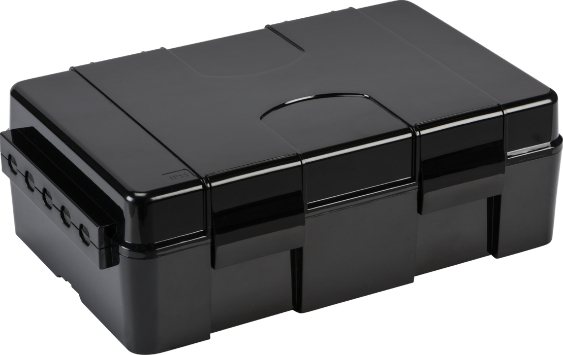 Knightsbridge JB55BK - IP55 Weatherproof Garden box - black Weatherproof Boxes Knightsbridge - Sparks Warehouse