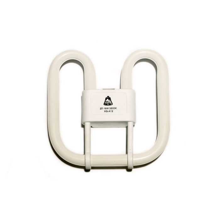 Bell 04131 Non-Dimmable 16W Energy Saving Fluorescent GR8 2D Cool White 4000K  1,050lm Opal - DISCONTINUED