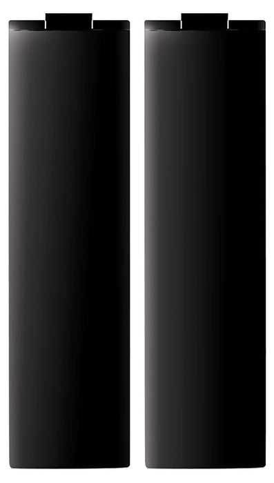 BG EMBLKB Blank 2 PCS (1/2 Module) Black (12.5 x 50mm) - BG - sparks-warehouse
