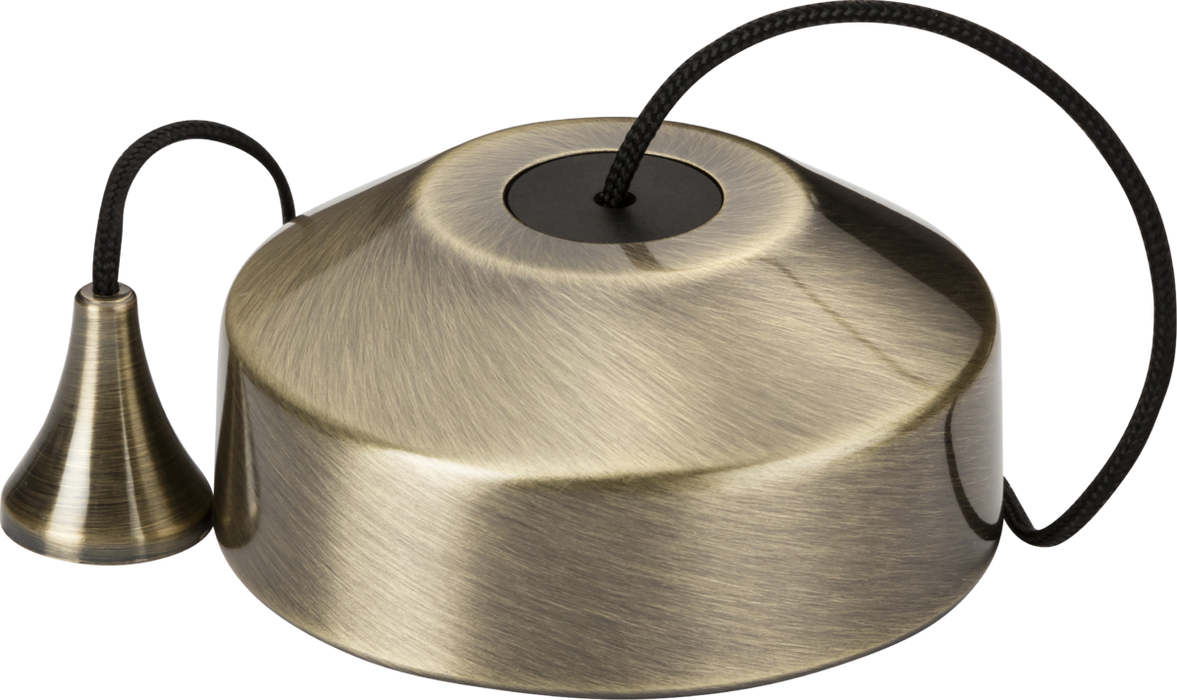 Knightsbridge 8300AB 10A 2 WAY PULL CORD Switch - Antique Brass Pull Cord Switch Knightsbridge - Sparks Warehouse