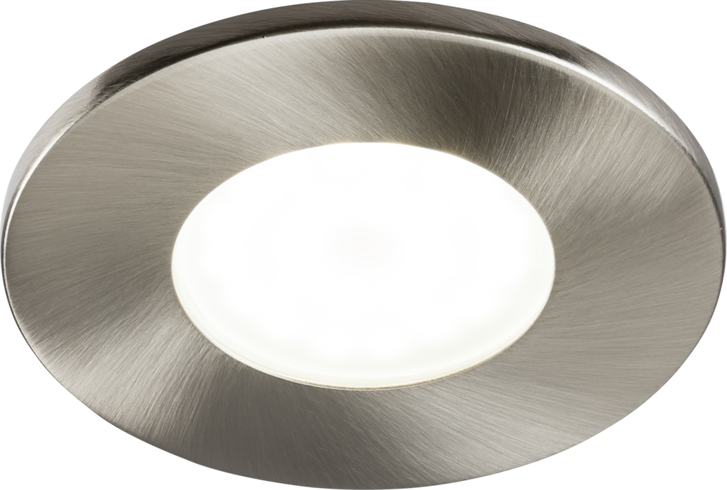 Knightsbridge VFCFBC Fire Rated DownLight GU10 - Brushed Chrome KB Knightsbridge - Sparks Warehouse
