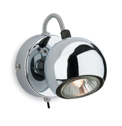 Firstlight 3350CH Magnetic Single Spot (Switched) - Chrome - Firstlight - sparks-warehouse